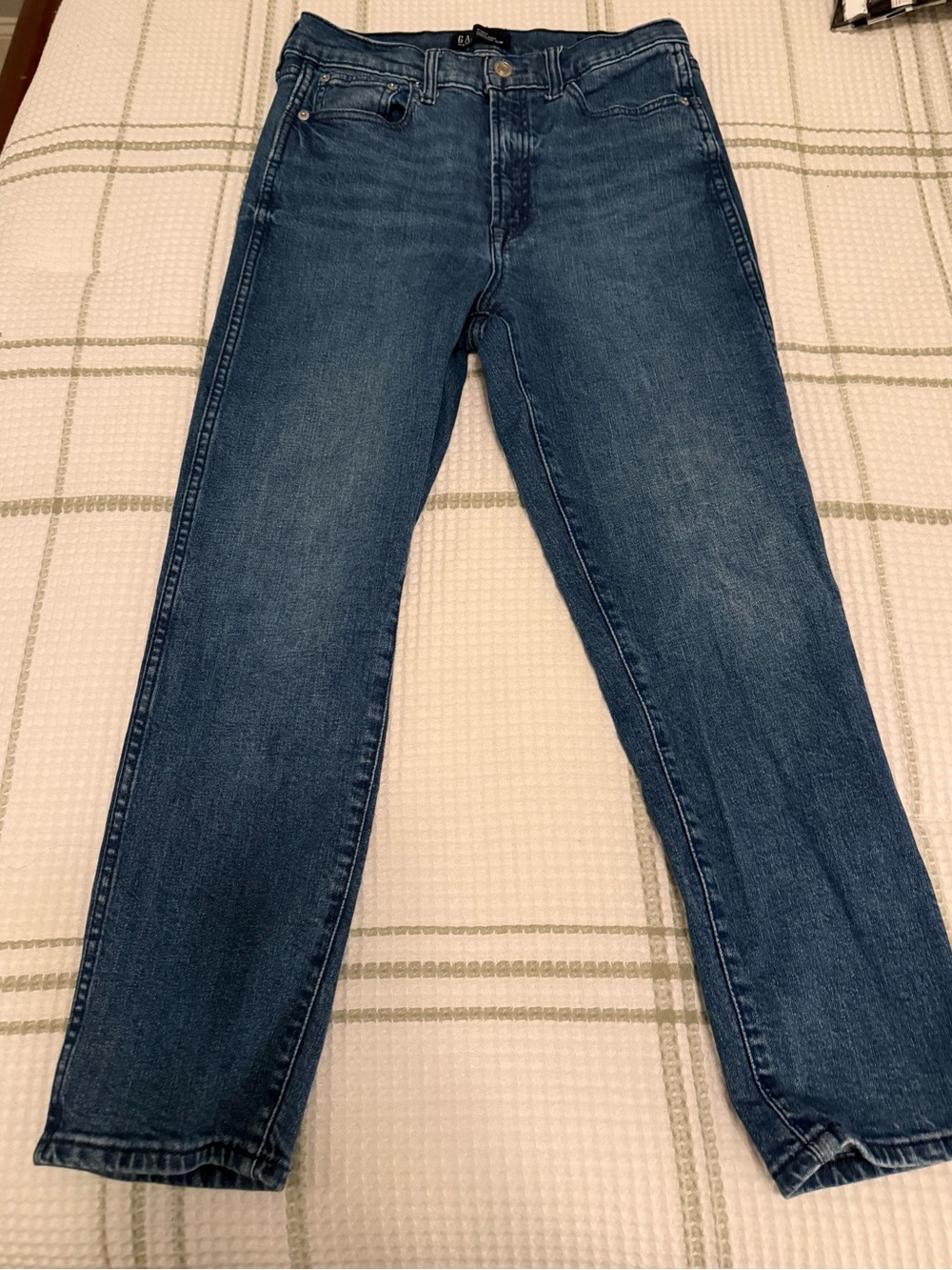 Gap Classic Women's Blue Jeans - Straight Leg 6P 28 P Short
